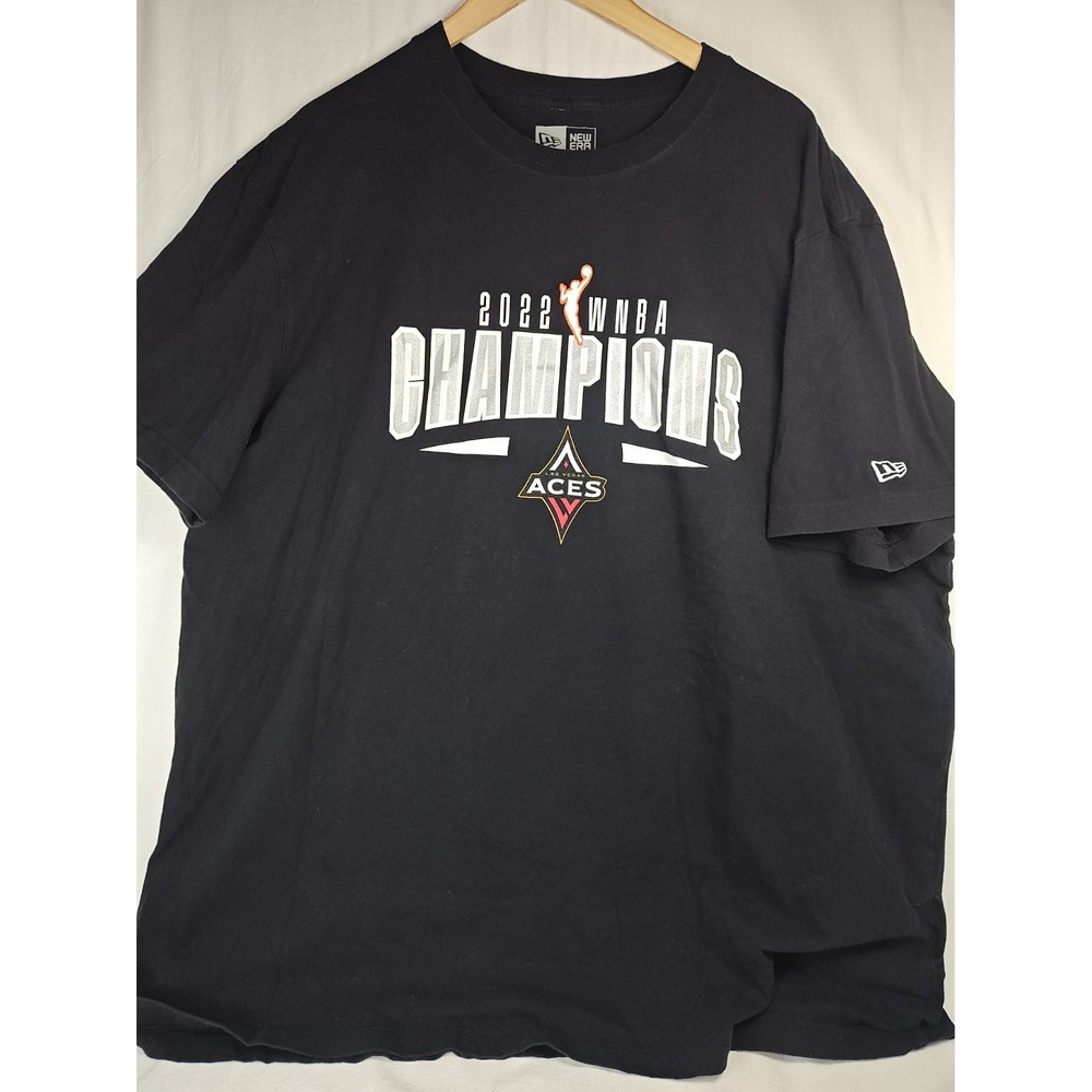 WNBA Las Vegas Aces T-Shirt 3XL New Era Basketball Shirt A'ja Wilson Jackie